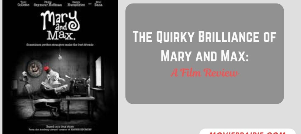 Mary and Max movie thumbnail